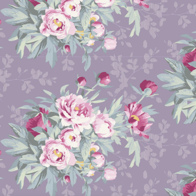 Tecido Tilda | Hazel - Lavender