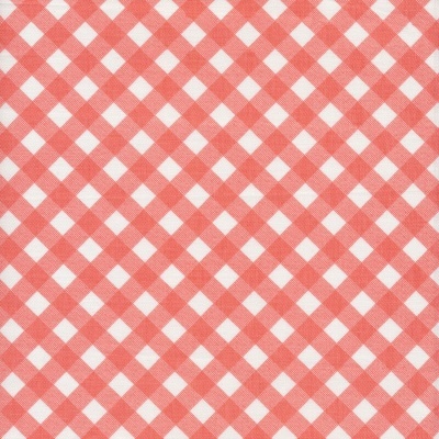 Tecido Riley Blake | Plaid - Coral