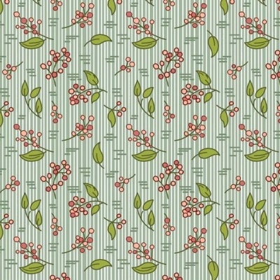 Tecido EQP | Merry Berry - Glacier Blue