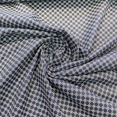 FABRICART | Cerca de Flores - Azul Escuro