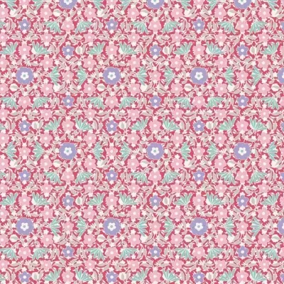 Tecido Tilda | Bon Voyage - Allison Red