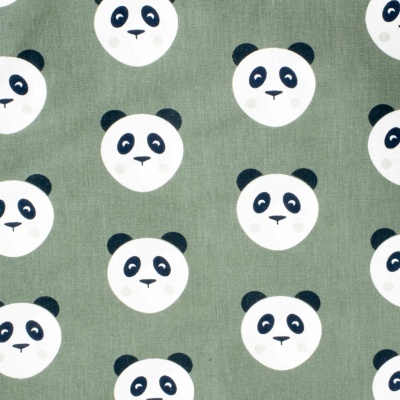 Tecido Le Tissu by Domotex | Pandas - Caqui