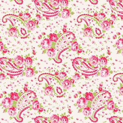 Tecido Tanya Whelan | Posie - Paisley Cream