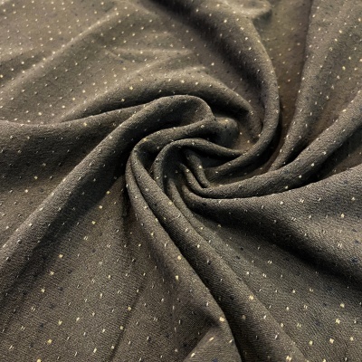 Tecido Japonês | Dotted - Castanho Escuro