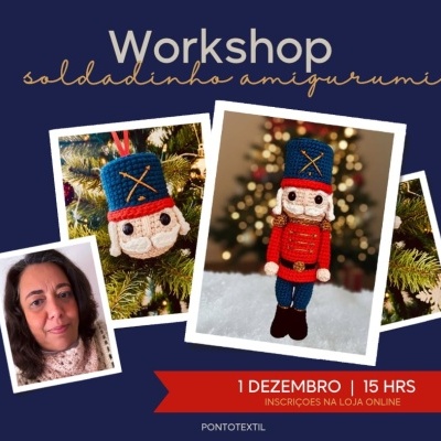 Workshop | Devaneius - Soldadinho Amigurumi