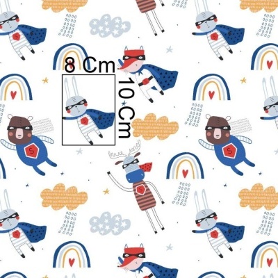 Tecido Super Animals