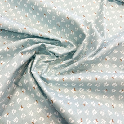 Tecido Le Tissu by Domotex | Folhagem - Azul Claro