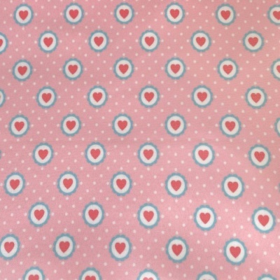 Tecido Plastificado | Flores e Corações