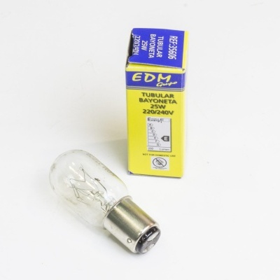 Lâmpada Tubular de Baioneta