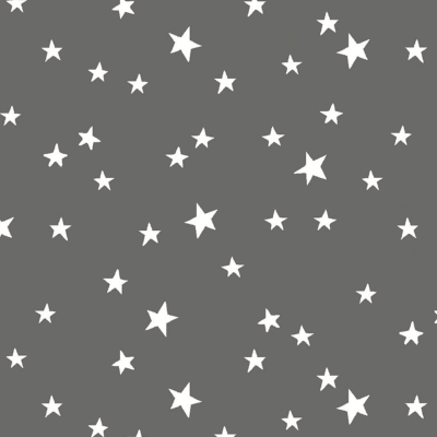 Tecido Little Star - Cinzento Escuro