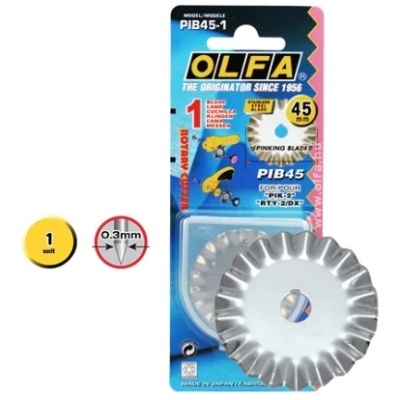 OLFA | Lâmina PIB45-1 - Zig-Zag