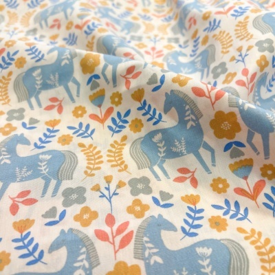Tecido Katia | Horses Countryside