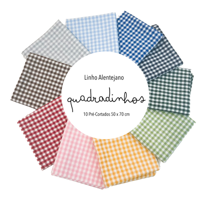 Linho Alentejano | Quadradinhos 5mm