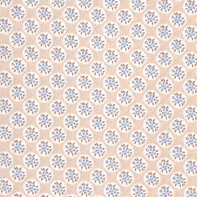 Tecido Mathilda's Wolt | Flower - Bege