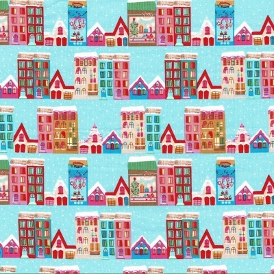 Tecido Makower | Natal - Cidade Natal