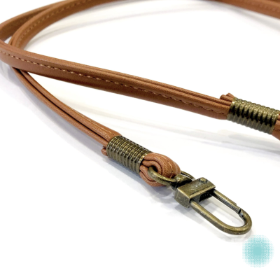 Alça Tiracolo com Ferragens - Pele Sintética