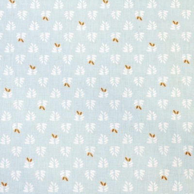 Tecido Le Tissu by Domotex | Folhagem - Azul Claro