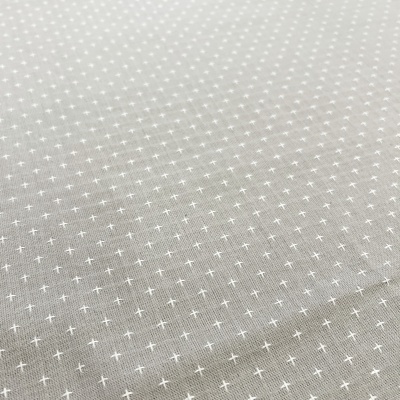 Tecido Japonês | Cross - Cinzento Claro