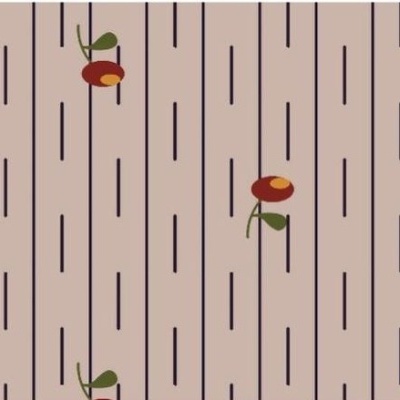 Tecido EQP | Posies - Pink