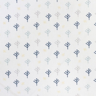 Tecido Plastificado | Domotex - Little Trees c/ Glitter