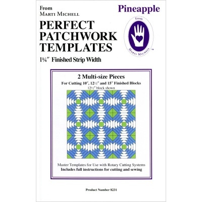 Marti Michell | Régua Perfect Patchwork Templates - Pineapple