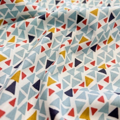 Tecido Le Tissu by Domotex | Triangles - Verde Água