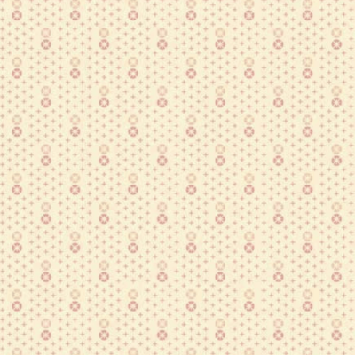 Tecido Stof | Tiny Delight - Round Stars - Rosa