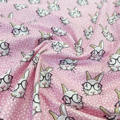 Tecido Le Tissu by Domotex | Rabits - Rosa