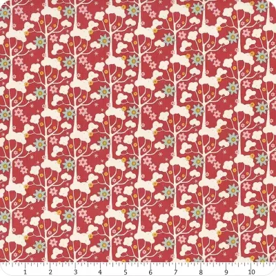 Tecido Tilda | Jubilee - Wildgarden Red