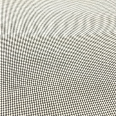 Tecido Japonês | Mini Vichy - Cinzento Escuro