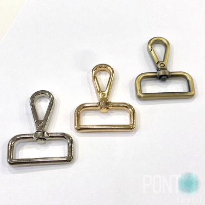 Mosquetão Retangular 30mm