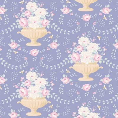 Tecido Tilda | Flowerbees - Blue