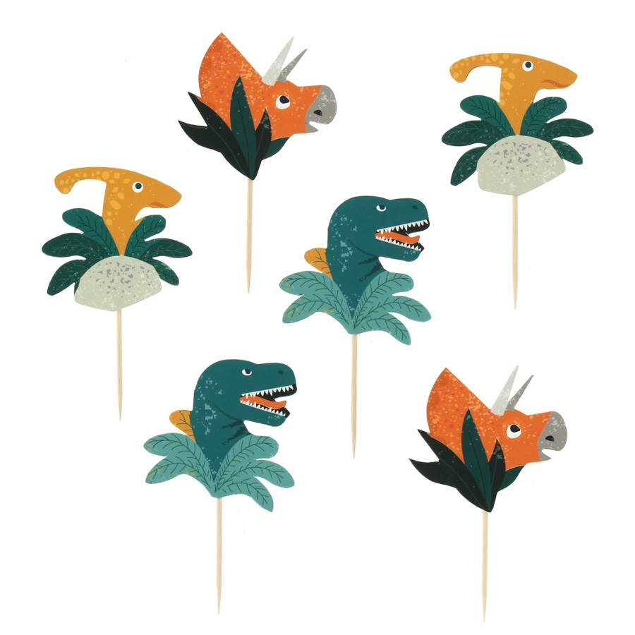 Cupcake kit Dinossauros eco-responsável