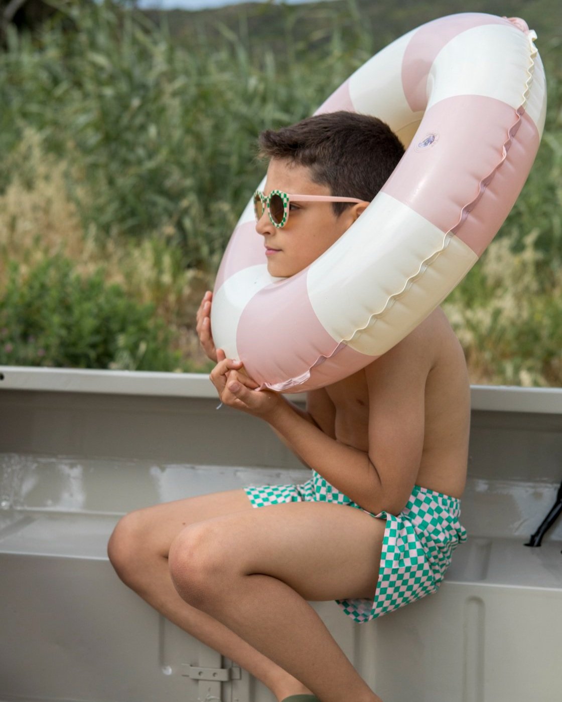 Calções de banho | Squares classic | 1-12 Y