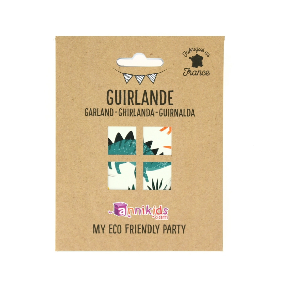 Grinalda Dinossauros eco-responsável