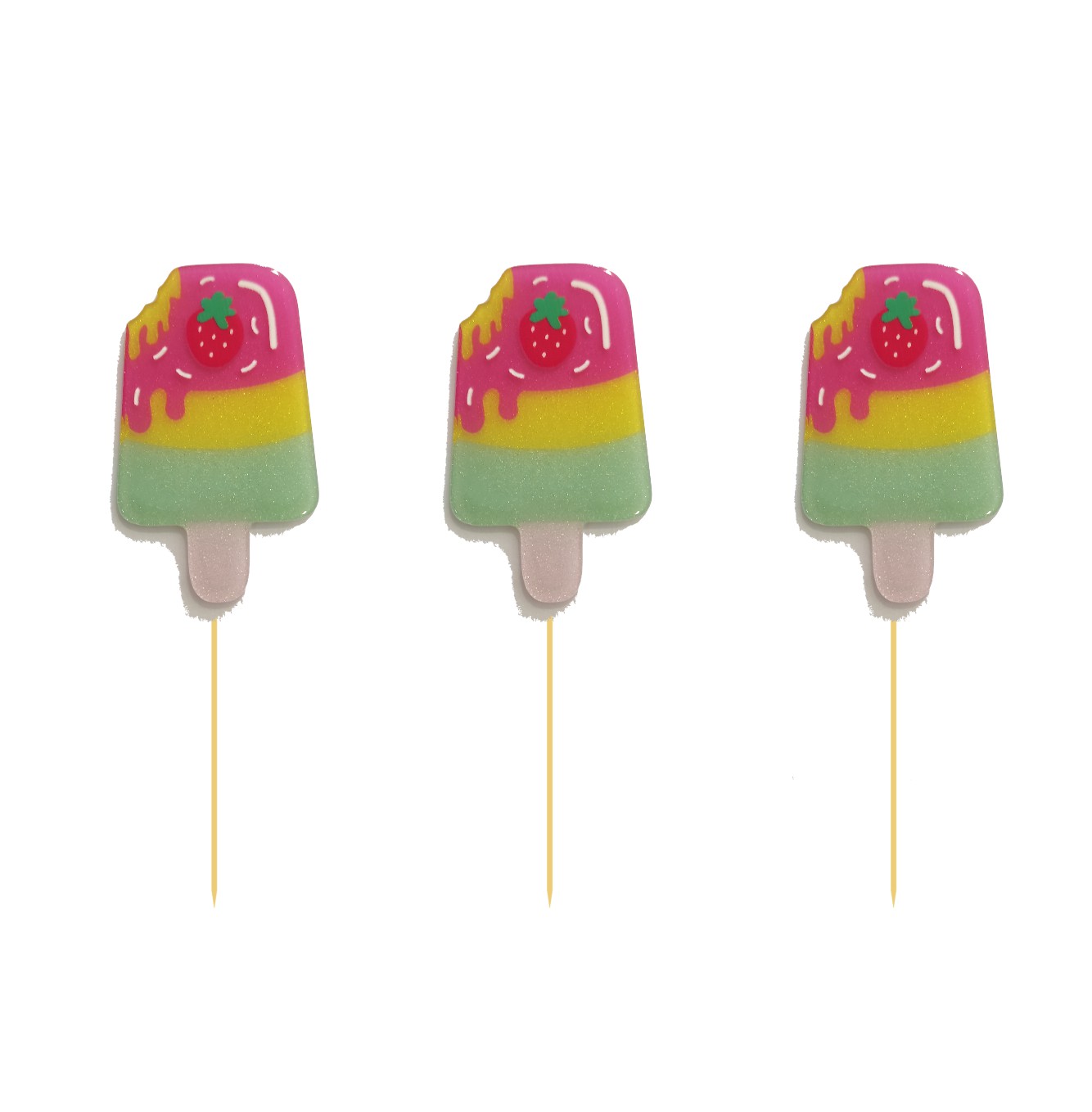 Cake topper gelados | Acrílico