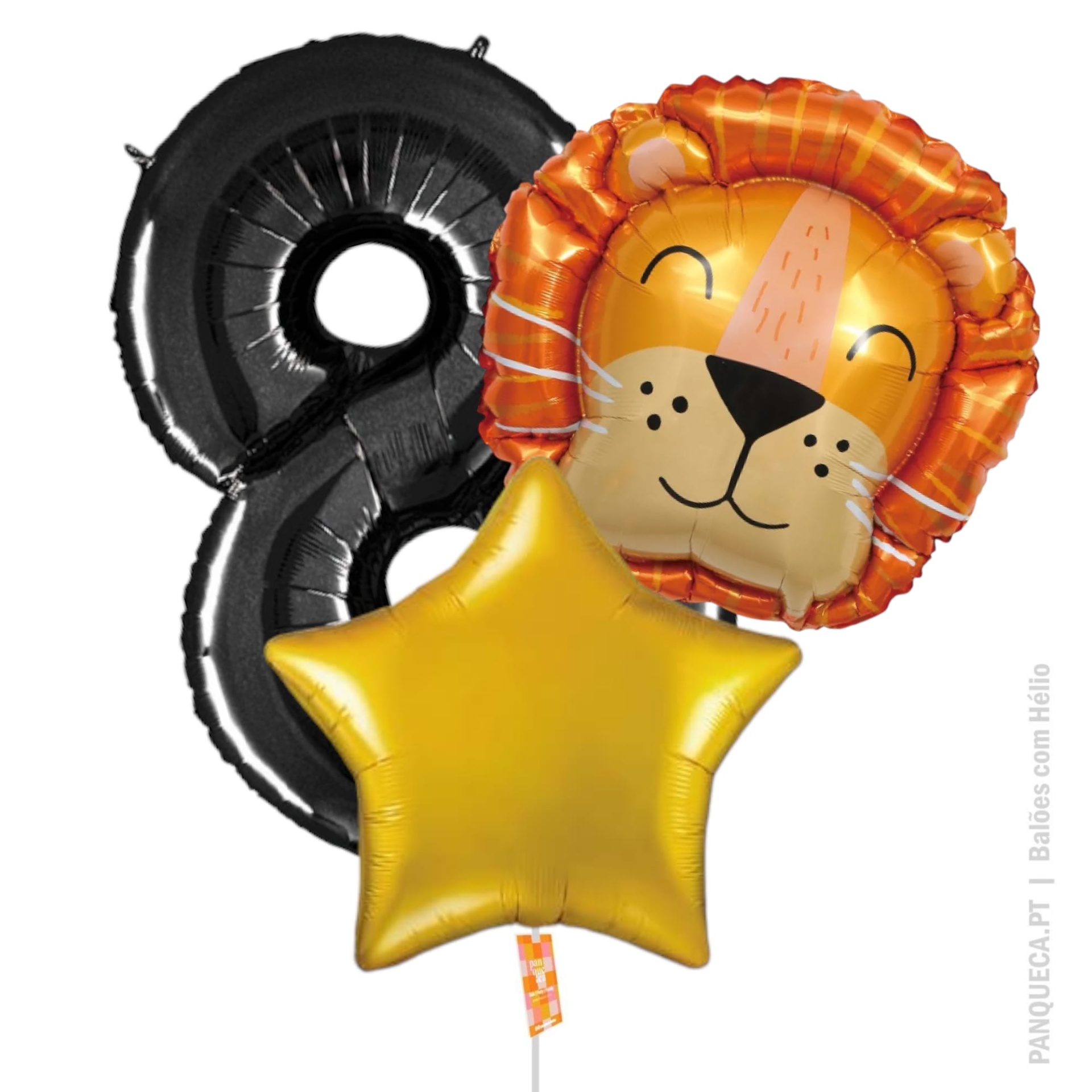 Conjunto de balões | Hélio | Leão
