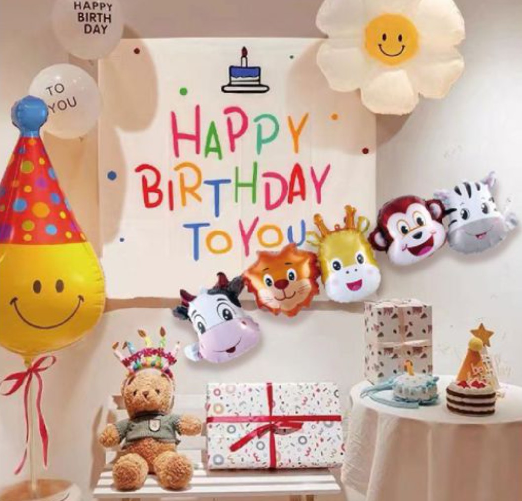 Grinalda de balões animais