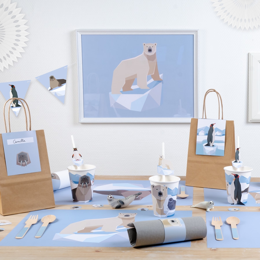 Copos Urso Polar eco-responsável