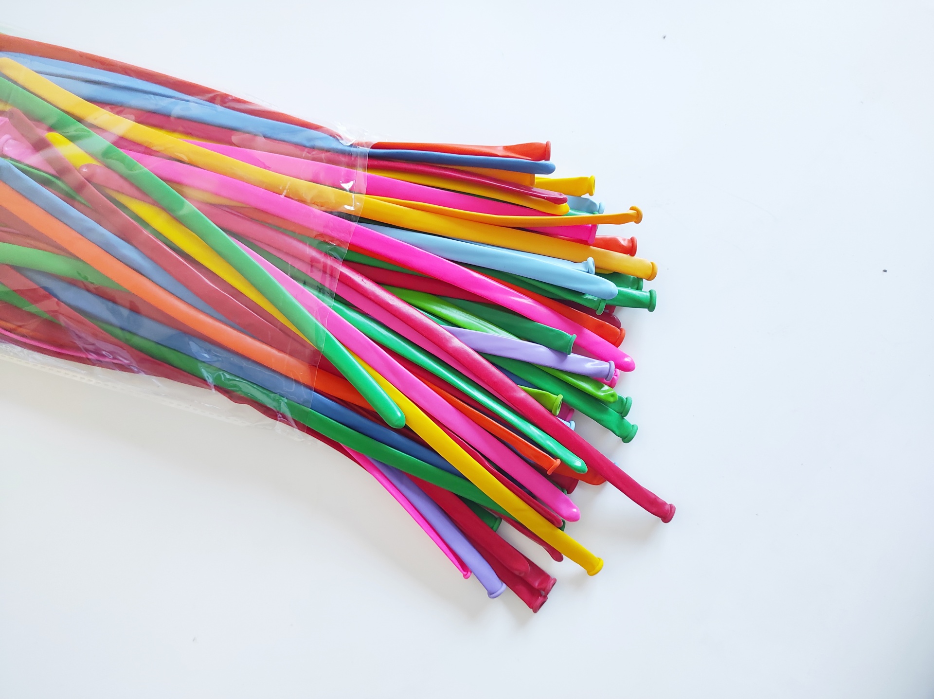 Grinalda de balões zig zag