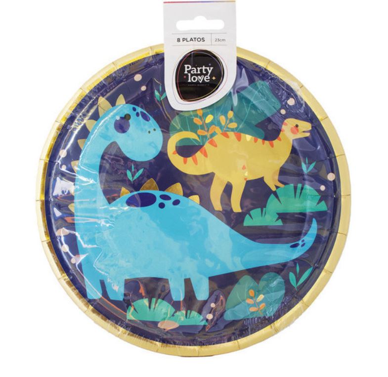 Pratos Dinossauros | Baby Dinos | Grandes