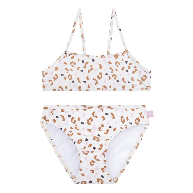 Bikini UV | Khaki Panther Print | 4-12Y