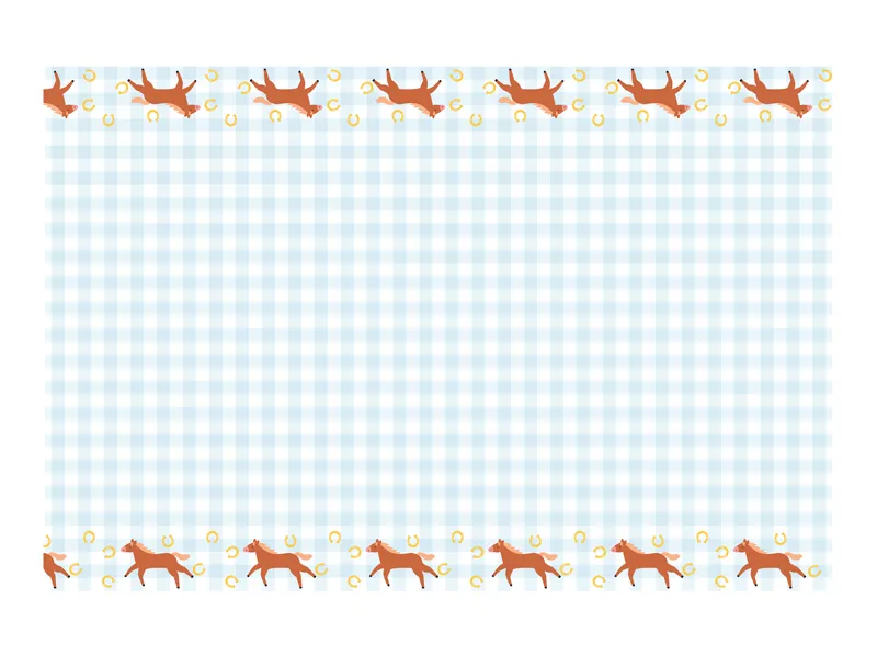 Toalha de papel | Cavalos