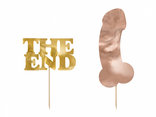 Cake topper The end