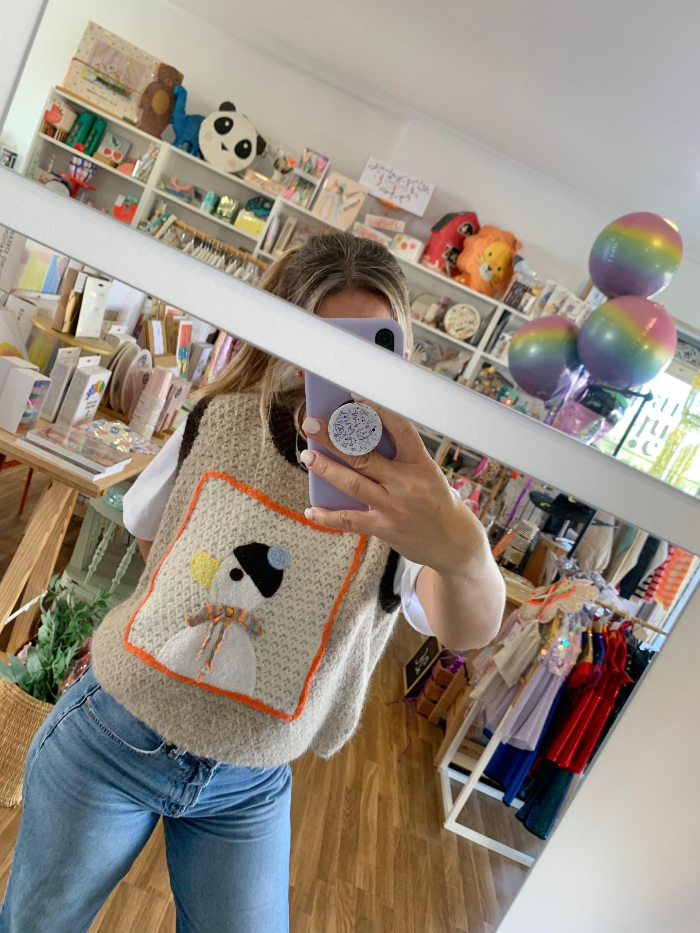 Colete de malha Duck