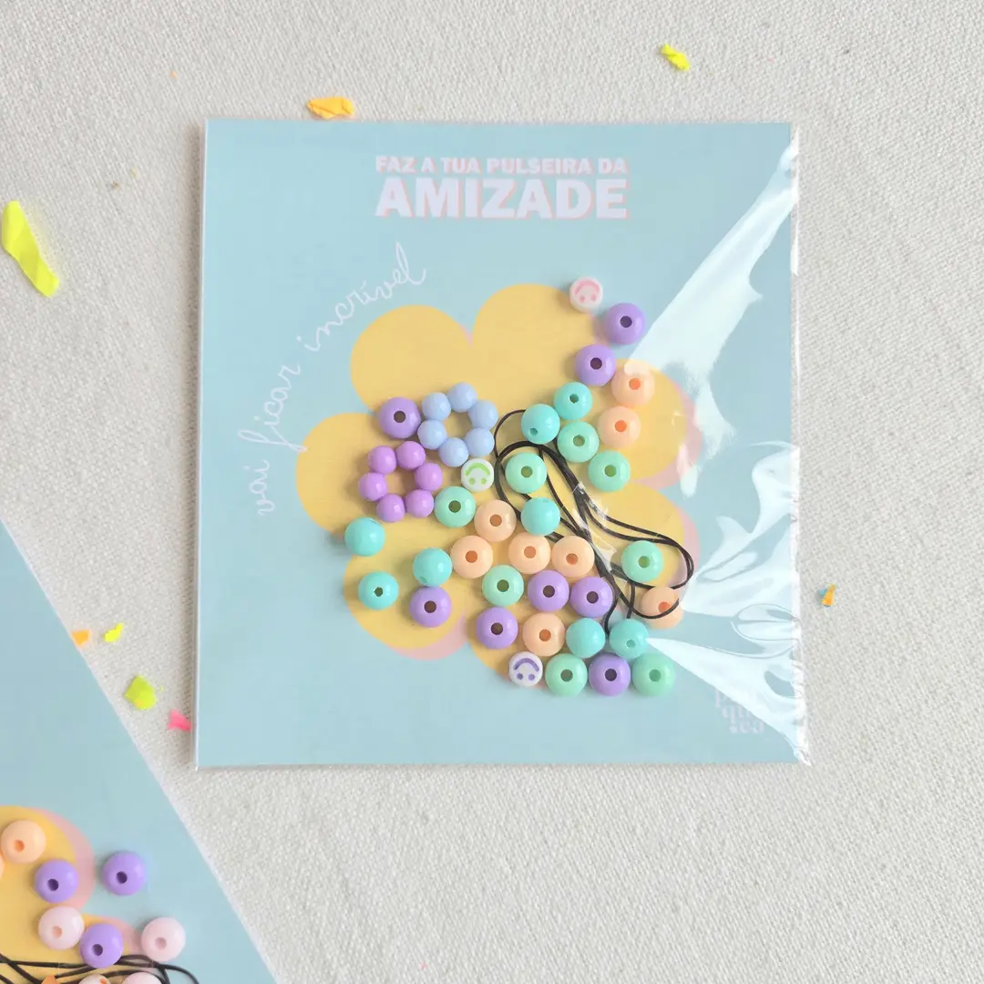 Faz a tua pulseira da amizade | Dyi | 10 unidades | Lembranças