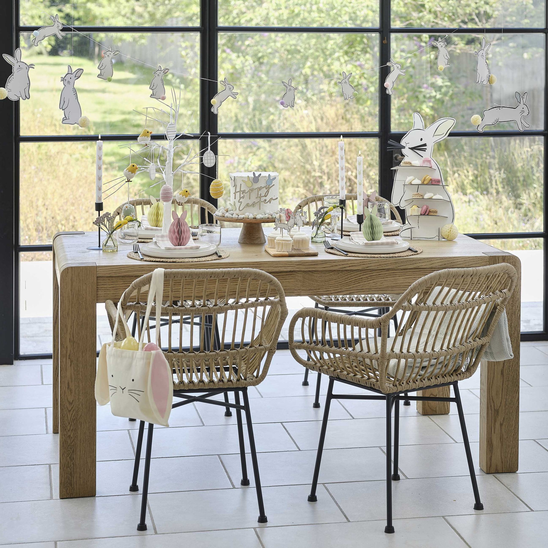 Guardanapos xadrez | Pastel