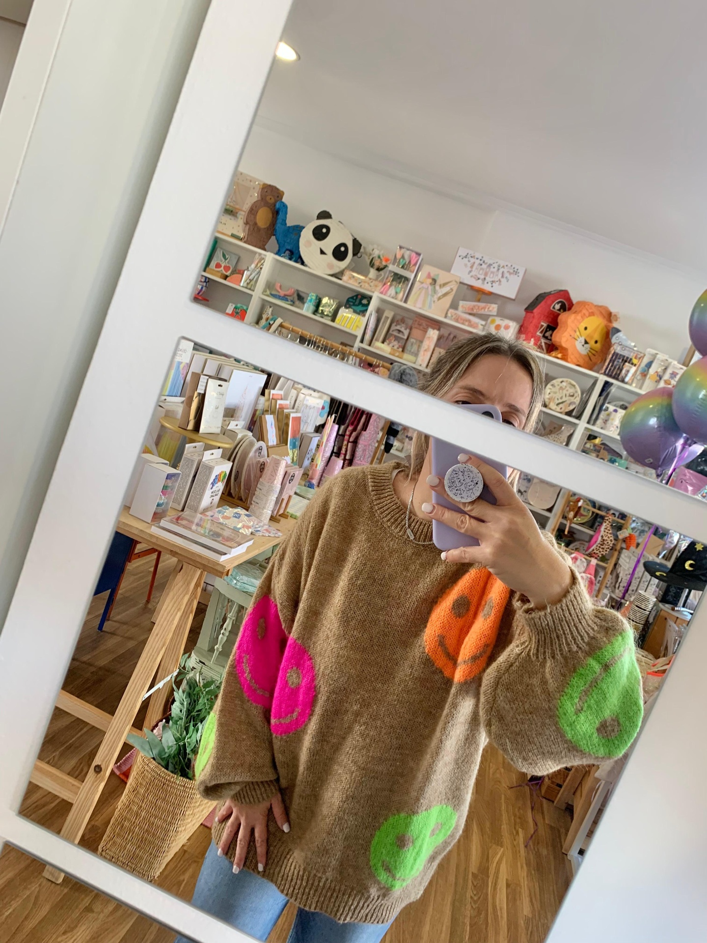 Camisola de malha | Smiley