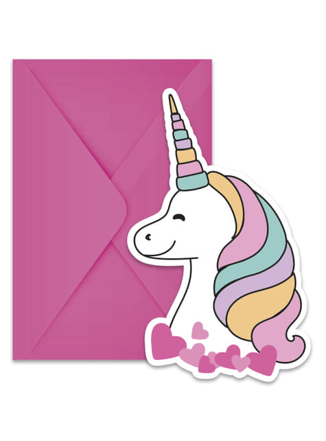 Convites Magic party unicorn