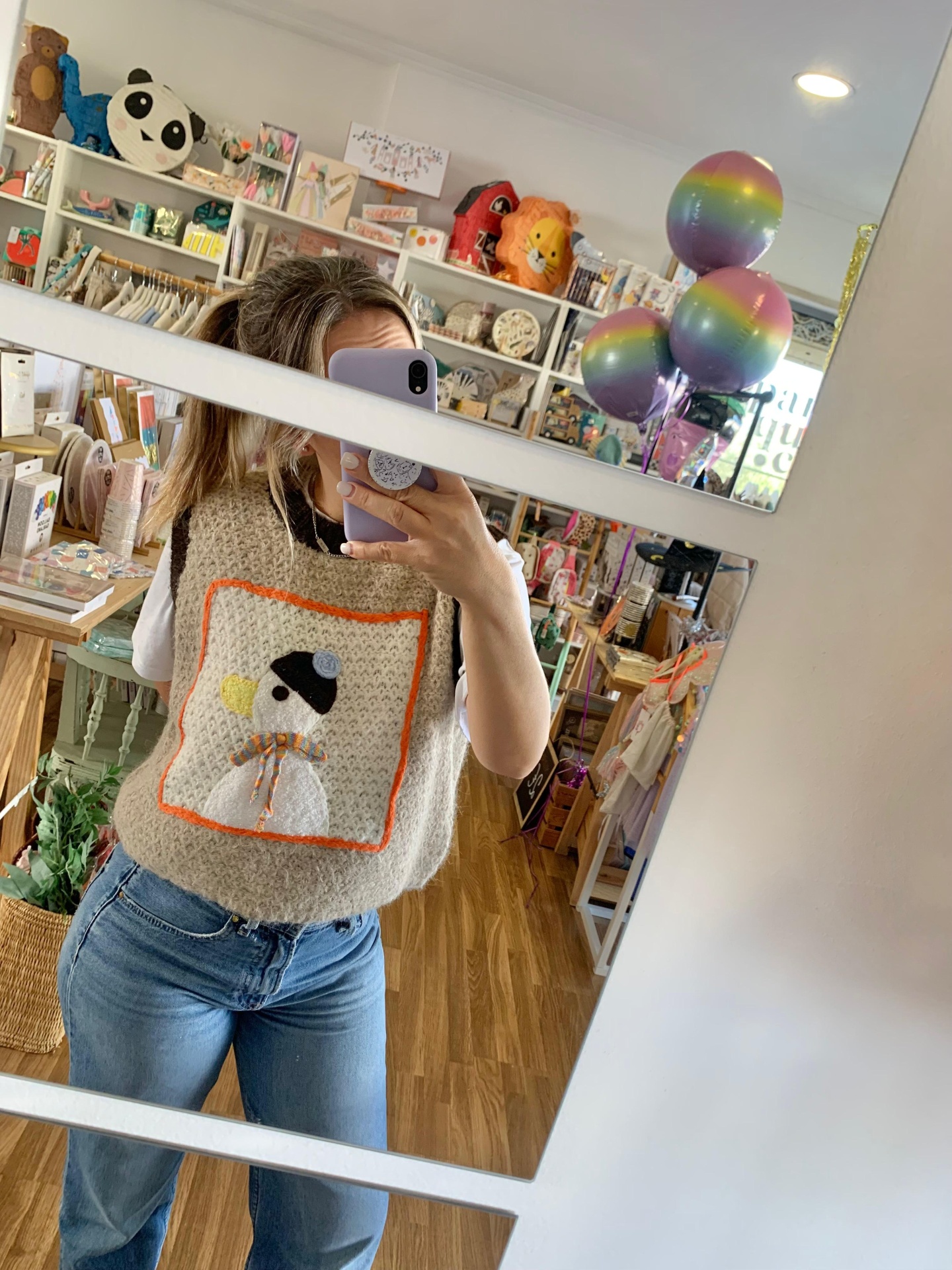 Colete de malha Duck